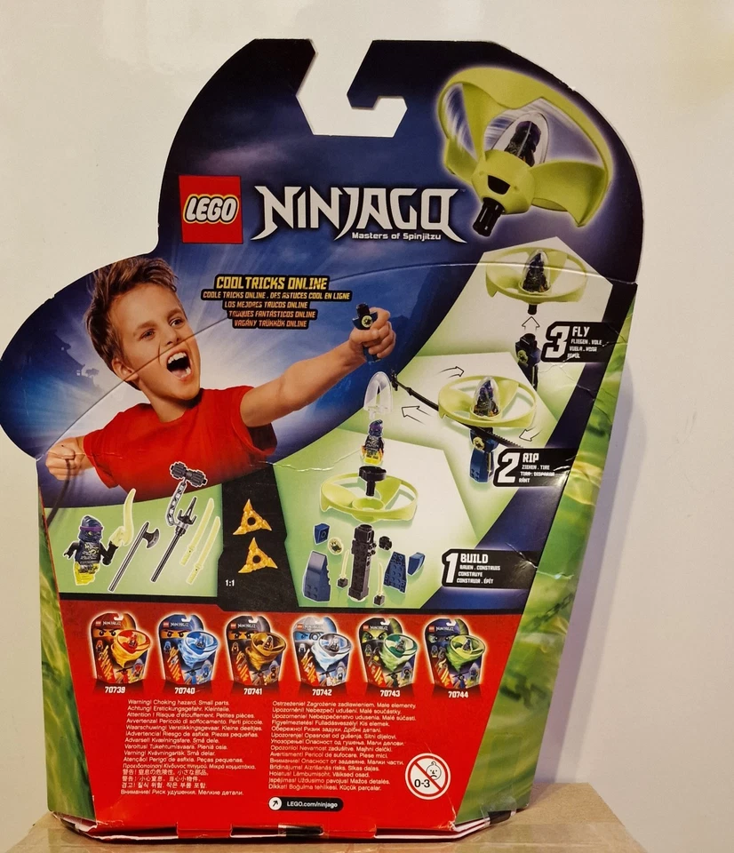 LEGO 70744 Ninjago Airjitzu Wrayth Flyer Masters of Spinjitzu Rare Retired New - Image 2 of 2