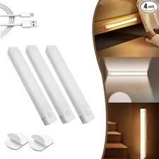 Punch-Free Smart Sensor Magnetic Rechargeable LED Lights Sensor Light Indoor