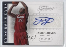 2013-14 Panini Signatures Endorsements /249 James Jones #19 Auto