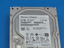 6TB 7.2K RPM SAS 3.5" Enterprise HDD Western Digital HUS726T6TAL4204 100% Health