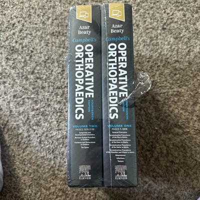 #ad Campbell#x27;s Operative Orthopaedics Volumes 1 amp; 2 New Sealed $224.10