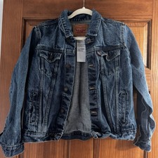 Levi Strauss Denim Jacket Youth Large L 12-13 Blue Trucker Classic Jean