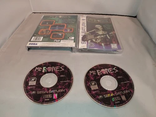 Mr. Bones Sega Saturn CIB 1996, w Manual and registration card good condition