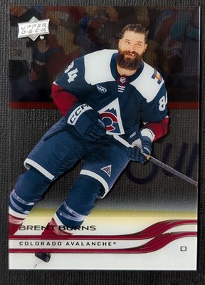 Brent Burns 2025-26 Upper Deck Extended Series Clear Cut
