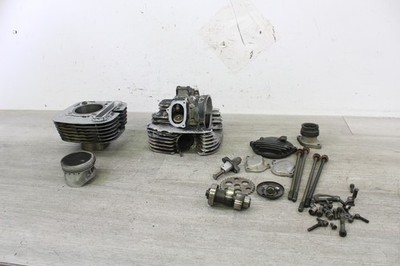 1995 YAMAHA WOLVERINE 350 Cylinder Head with Valves Camshaft Cylinder Piston 