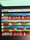 Decorative Tin Pencil Box With Fun Set of Eight Christmas Holiday-Themed Pencils — photo 5