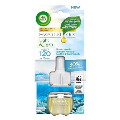 Airwick Light & Fresh Infused Essential Oils Natural Sea Mist Duft Nachfüller