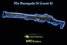 Arc Raiders 🔥 10x Renegade IV (Level 4) 🔥 ( PS5 / Xbox / PC )