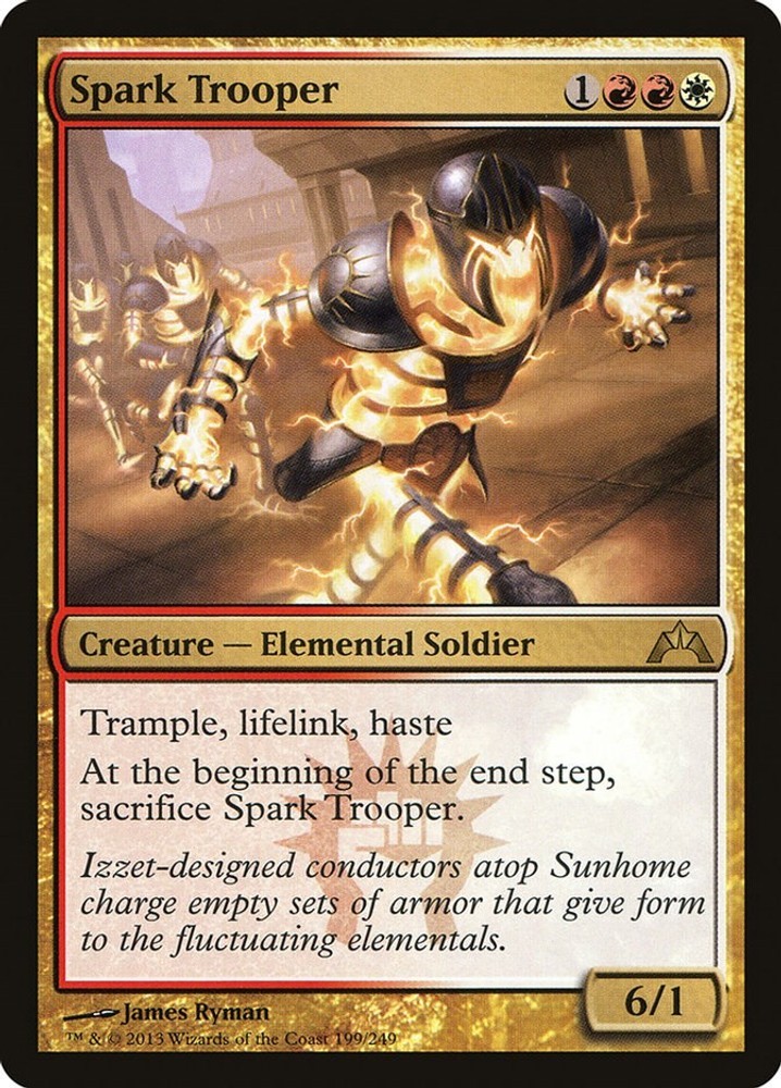 Spark Trooper Normal [GTC - 199] LP MagicGatecrash