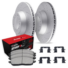 R1 Concepts Front Brake Kit Fits 2002-2006 Acura Rsx 2004-2011 Honda Civic