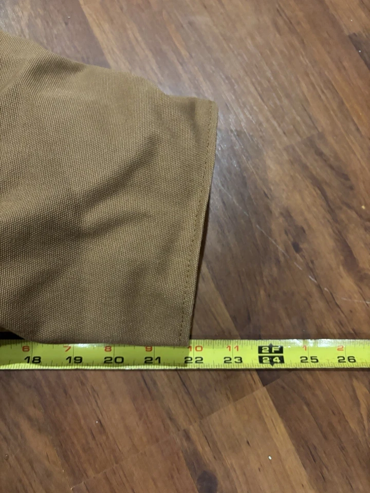 Vintage Carhartt Jacket Brown FR Flame Resistant Quilt Lined Canvas Men’s 2XL - Image 4 of 4