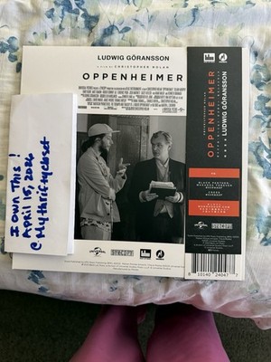 Oppenheimer Original Soundtrack 3 Disc LP Mondo Japan Exclusive