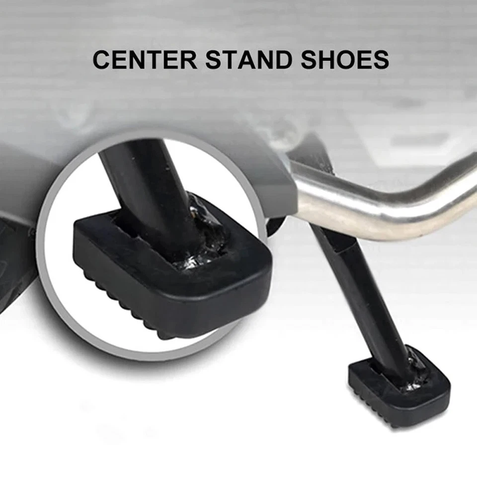 Almohadilla de goma para piezas de motocicleta para pie soporte de placa de extensión de pie protector Foto 4 de 4