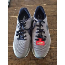 Skechers Arch Fit Air Cooled Men's Size 8 Shoes 232040WW Gray Blue Extra Wide