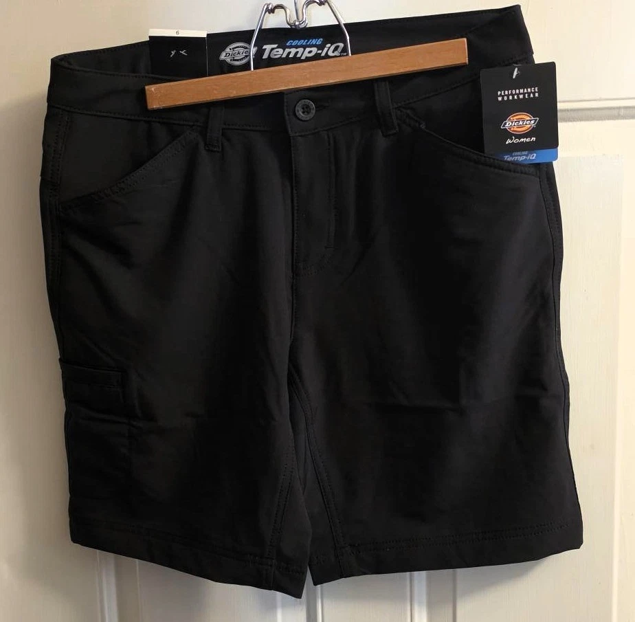 Women's Size 6- DIKIES cooling shorts- Stretch, Quick Dry- NWT
