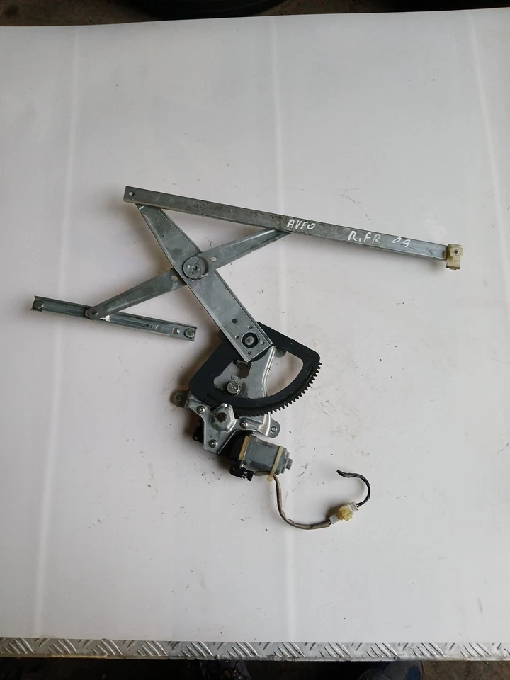 MOTOR MECANISMO VENTANA DELANTERA LADO CONDUCTOR CHEVROLET AVEO PROBADO 100%🆗 2003-2010 Foto 4 de 4
