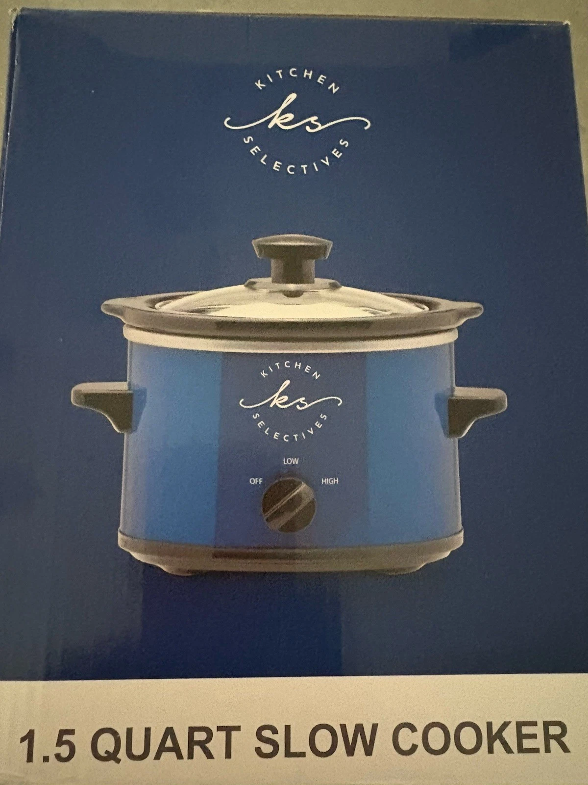 Kitchen Selectives 1.5 Quart Slow Cooker
