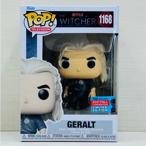 Funko Pop! The Witcher - Geralt #1168 Convention Shared Exclusive