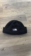 The North Face Black Ribbed Knit Beanie