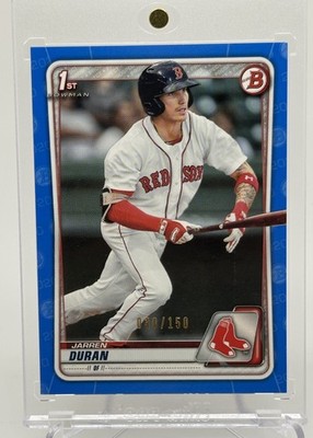 2020 Bowman Prospects Blue /150 Jarren Duran Rookie #BP-144