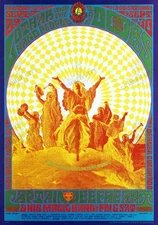 Doors Captain Beefheart 1967 Concert Poster Psychedelic Art Print Denver