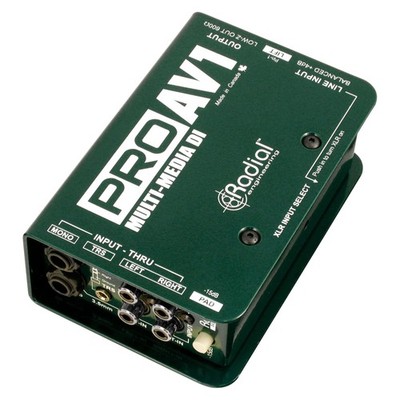 Radial Engineering R8001112 Pro AV1 Direct Box