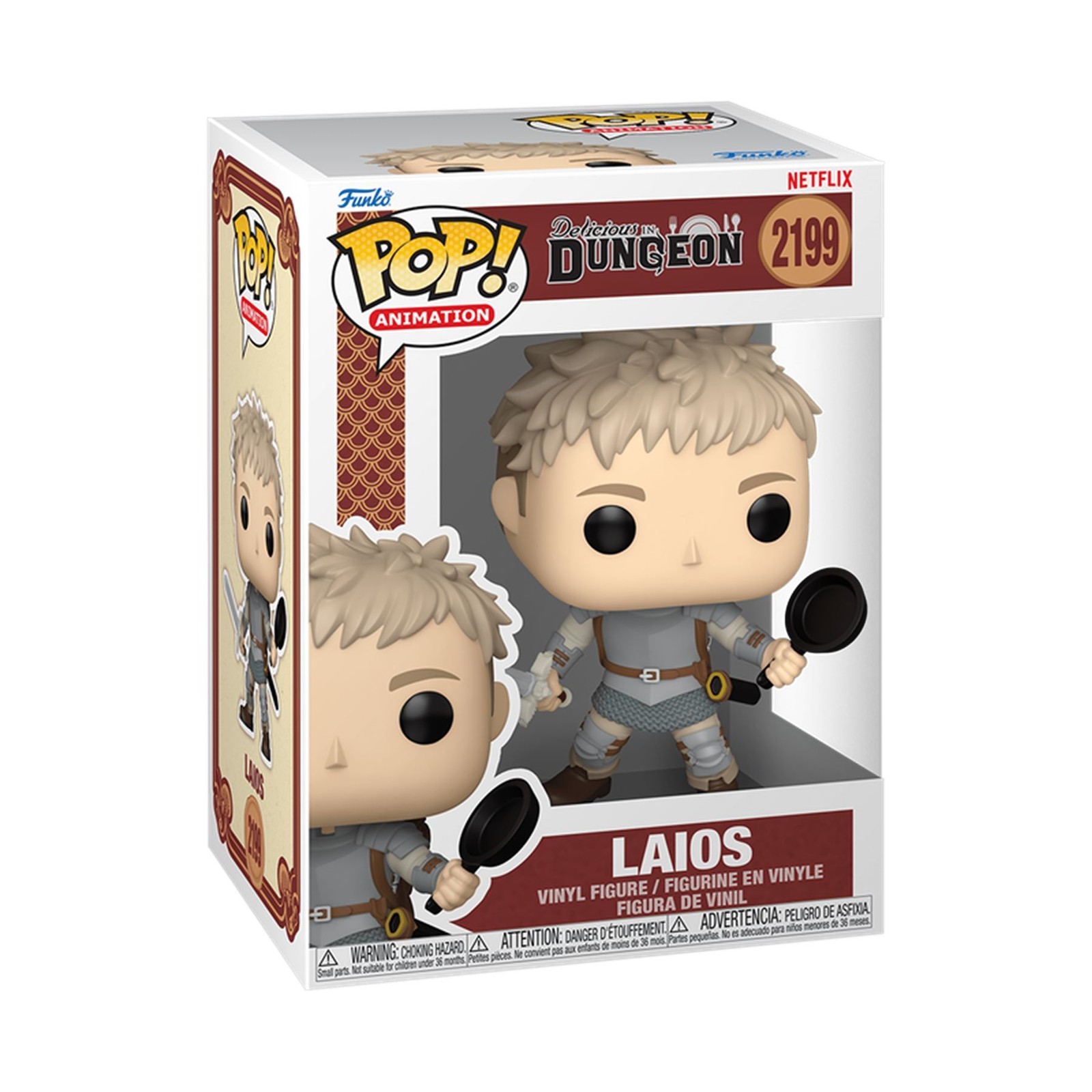 Funko Pop Laios (2199) Delicious in Dungeon Chance of Chase Figure Figurine