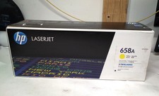 Genuine HP 658A W2002A Yellow Original LaserJet Toner Cartridge New 
