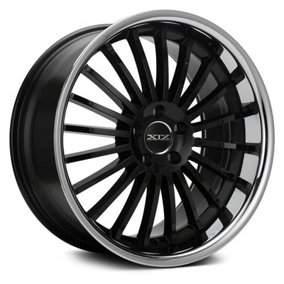 XIX Exotic X59 Wheels 20x8.5 (20, 5x112, 73.1) Black Rims Set of 4