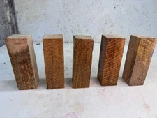 Figured Mango Blocks | Lot of 5 | MG 101