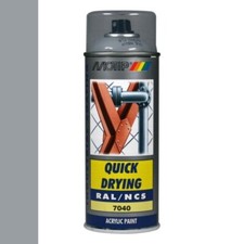 MOTIP ACRYLIC INDUSTRIAL RAL SPRAY PAINT 400ML FOR METAL WOOD PLASTIC GLASS NEW