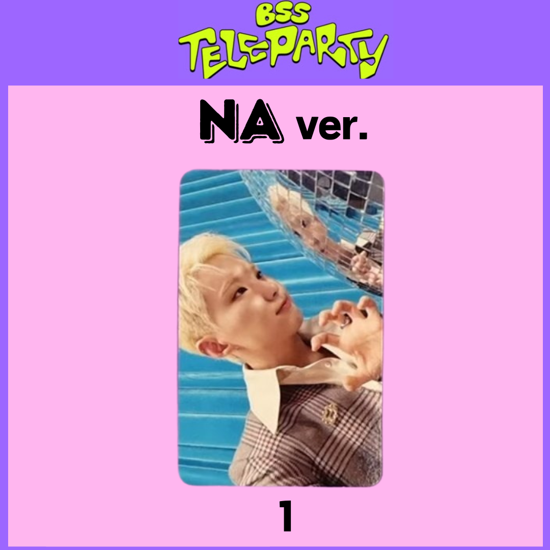 BSS 2nd Single Album ' TELEPARTY ' JAPAN POB Photo Card BSS 2nd Single Album ' TELEPARTY ' JAPAN POB Photo Card