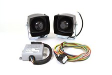 AVERTISSEUR SONORE SIRENE ORIGINAL FIAMM MODULE POLICE 12/24V + 2HP FS (MOTO)