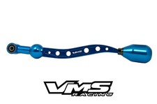 Vms Racing Blue Dual Bend Short Shifter Blue Type-r Shift Knob For Honda