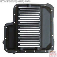 Ford C6 Deep Transmission Pan 2.5 Quarts Extra Capacity Black Powder Coat