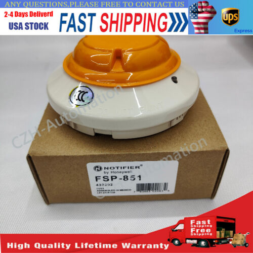 NEW IN BOX NOTIFIER FSP-851 SMOKE DETECTOR FSP 851 FIRE ALARM FREE FAST SHIPPING - Picture 1 of 5