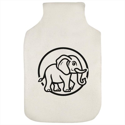 'Cartoon Elephant' Hot Water Bottle Cover (HW00035383) | eBay