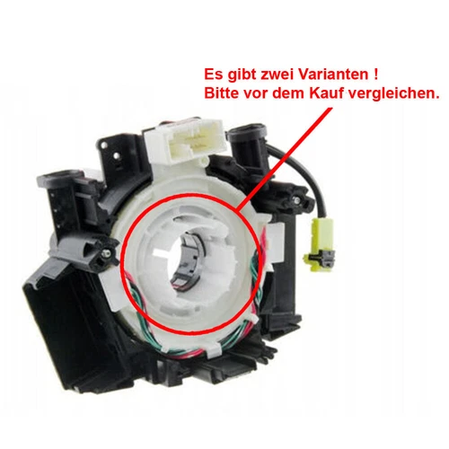 Lenkrad Airbag Schleifring Für Nissan Navara Note Pathfinder III Qashqai X-Trail - Bild 4 von 9