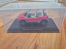 1/43 SCALE NOREV - CITROEN E-MEHARI 2016 ORANGE DIECAST MODEL CAR