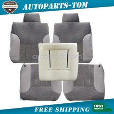 For 94-97 Dodge Ram 1500 2500 3500 Both Side Botton Top Cloth Seat Cover/Foam