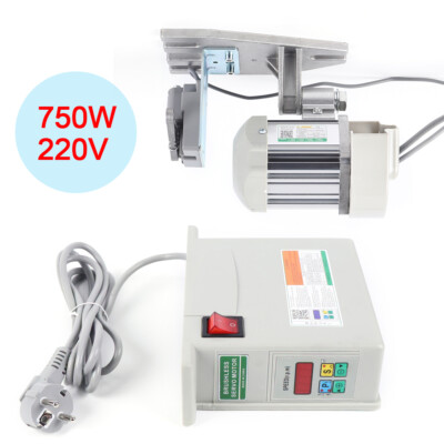 750W 220V Nähmaschinenmotor Servo Motor Industrie Sewing Machine Nähmaschine NEU