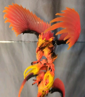 Schleich Eldrador Creatures Fire Eagle 42511 Phoenix 7'' PVC Figure Lava Bird