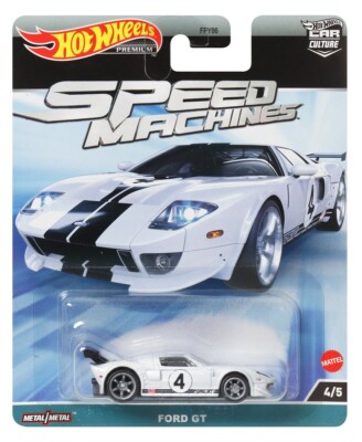 Hot Wheels 2023 SPEEDMACHINES FORD GT HKC46 1:64 by RACEFACE-MODELCARS