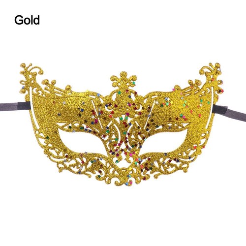 Glitter Christmas Party Sequins Masquerade Mask Party Mask Fancy Dress Carnival - Picture 14 of 18