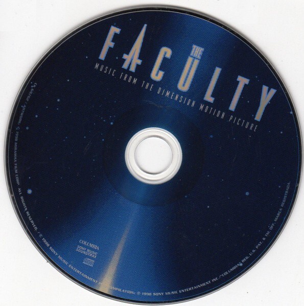 洋楽 The Faculty The Faculty by Original Soundtrack (CD, Dec-1998, Sony Music