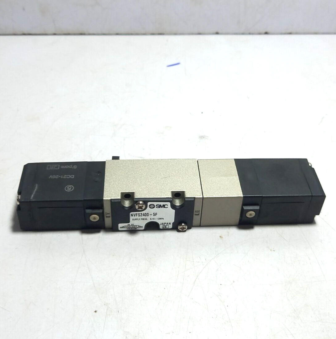 SMC NVFS2400-5F Solenoid Valve Supply Press 0.15-1.0MPa