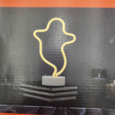 NIB Place & Time Halloween Ghost Light Up Figure 7 1/4'' x 11'' Indoor Use Only