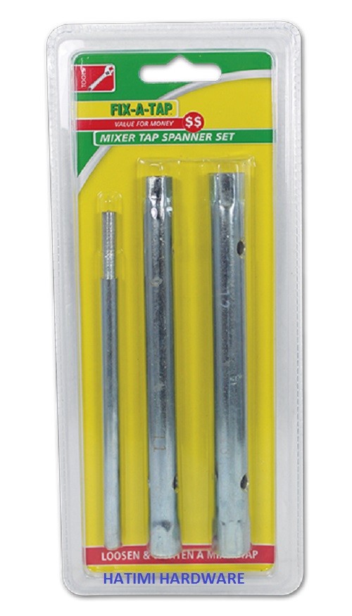 Mixer Tap Spanner Set Sizes 9mm 11mm 12mm & 13mm Extra Strength Body