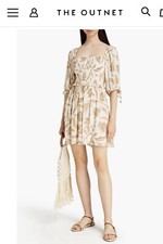 BNWOT The Outnet Tigerlily Summer Smock Dress Size 14