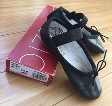 Capezio Toddler Daisy Ballet Shoes 205T 8.5 M Leather Upper Approx Shoe Size 10
